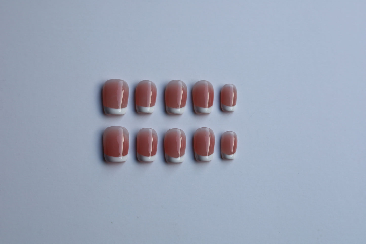 Soft French- Handmade luxury✨ Press on Nails